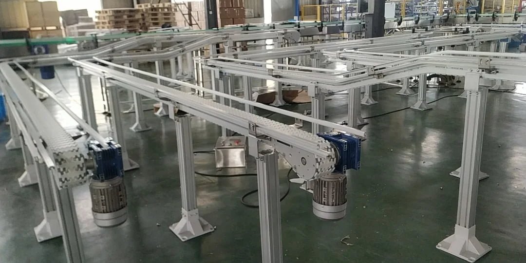 What is a conveyor conveyor material handling system