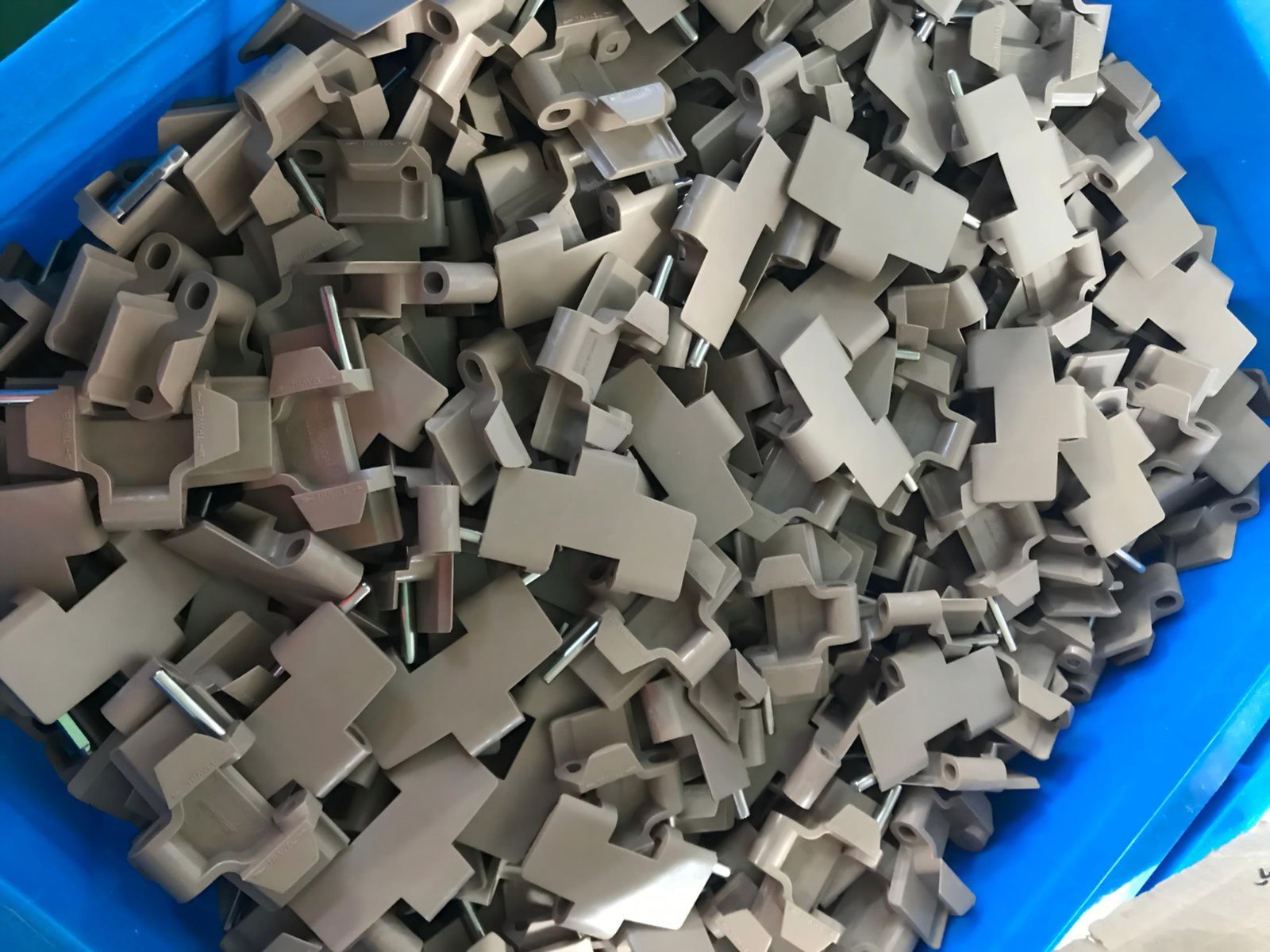 Molytech Plastic Top Chain -- food-grade surface detail